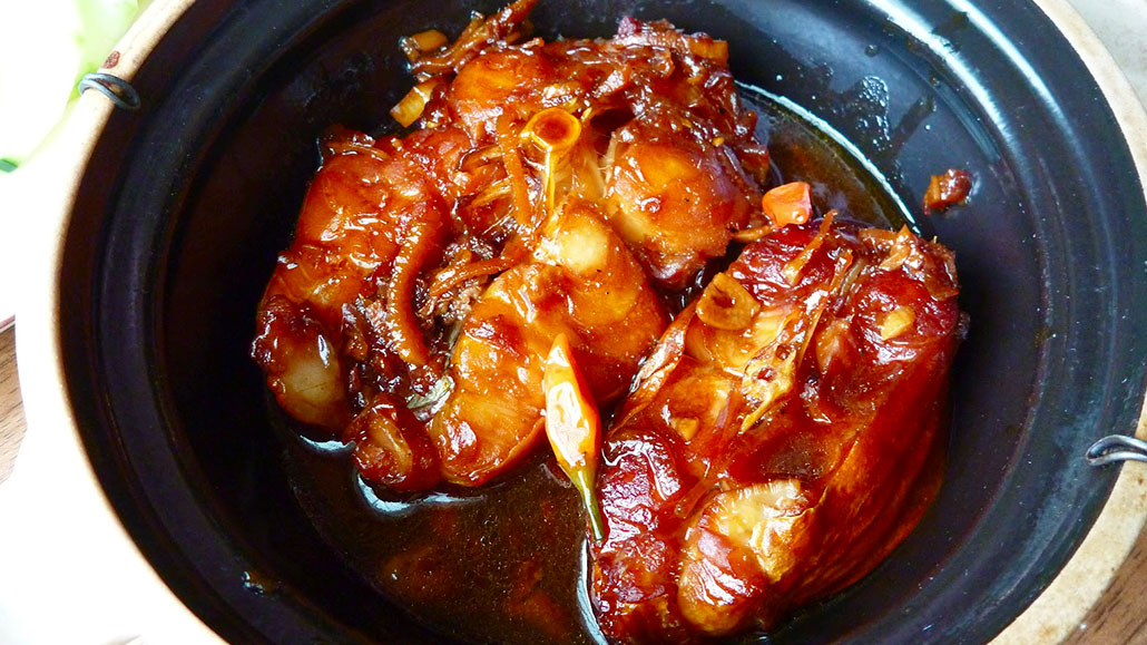 Caramelised Fish in Clay Pot