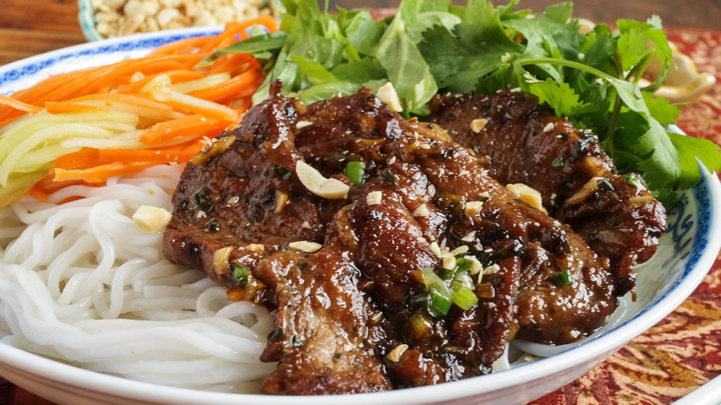 Vermicelli Noodles with Grilled Pork