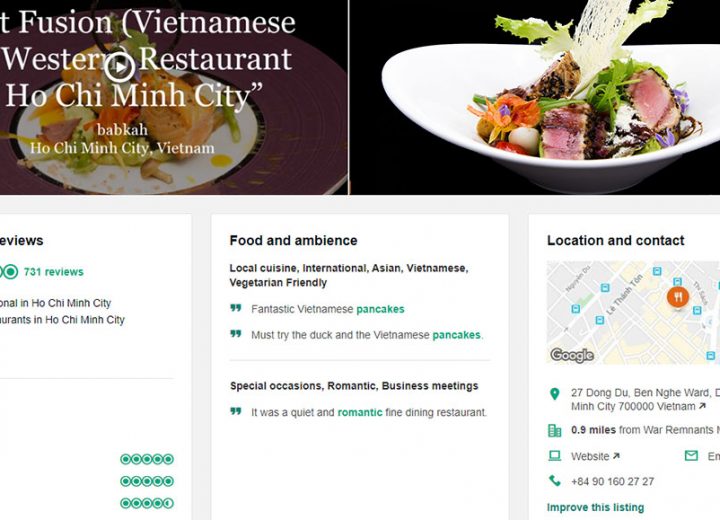 What travelers on Tripadvisor say about Duong Restaurant Ho Chi Minh